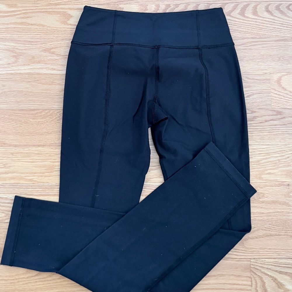 Lululemon RARE *Solid Black Reversible* Skinny Gr… - image 7